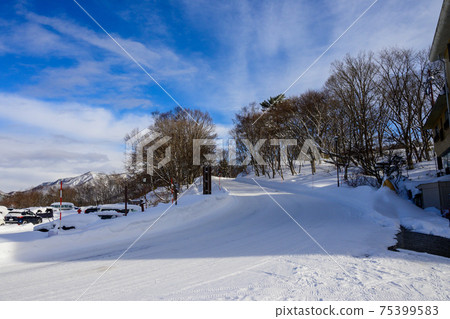 Shiga Kogen Snow Road Around Sun Valley Shiga Kogen Snow Road Around Sun Valley 75399583