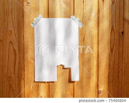 Tear off paper on wood wall. Mock up template. Street paper ad or announcement with tear-off stripes with phone number. Blank design. Copyspace mockup Tear off paper on wood wall. Mock up template. Street paper ad or announcement with tear-off stripes with phone number. Blank design. Copyspace mockup 75400804