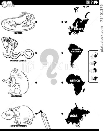 animals in south america coloring pages