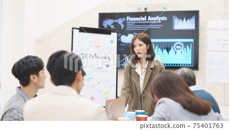 startup business team meeting 75401763