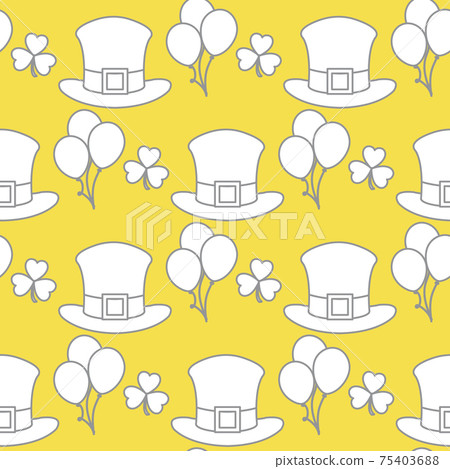 Vector Pattern St. Patrick's Day Ireland Irish 75403688