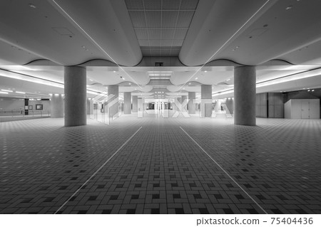 Basement of Kanazawa railway station, Japan. 75404436