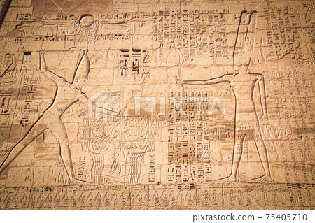 Ruins of the Egyptian Karnak Temple, the largest open-air museum in Luxor Ruins of the Egyptian Karnak Temple, the largest open-air museum in Luxor 75405710