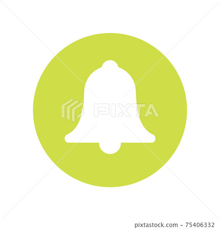 Notification Icon in trendy flat style. Notification Icon in trendy flat style. 75406332