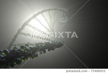 DNA Molecule Helix Genetic Code 75406933
