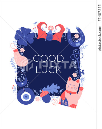 Good Luck banner 75407255