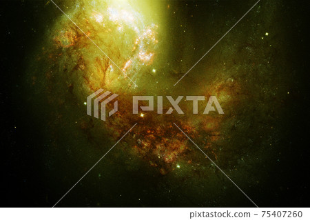 Beautiful galaxy. Elements of this image furnished by NASA Beautiful galaxy. Elements of this image furnished by NASA 75407260