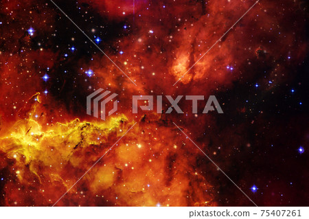 Outer space art. Starfield. Elements of this image furnished by NASA. Outer space art. Starfield. Elements of this image furnished by NASA. 75407261