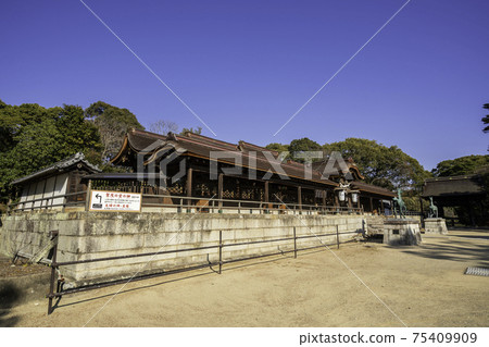 Murotsu Kamo Shrine, Mitsu-cho, Tatsuno City, Hyogo Prefecture 75409909