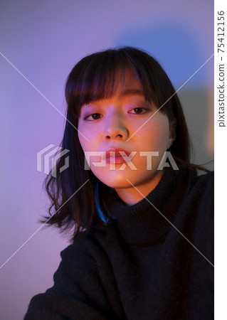 Color lights and women Color lights and women 75412156