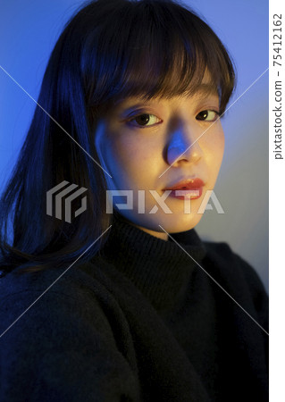 Color lights and women Color lights and women 75412162