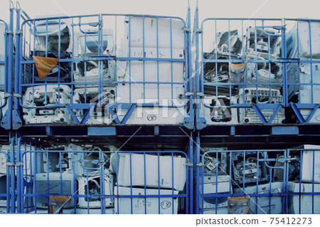Waste from home appliance recycling facilities 75412273