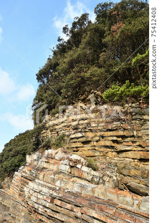 Wabuka沿海地層濁積岩 75412408