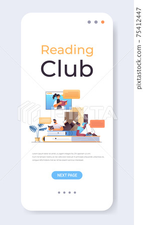 student reading texts online