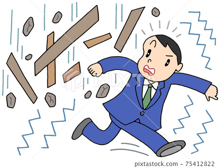 Earthquake / dangerous goods fall 75412822