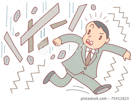 Earthquake / dangerous goods fall 75412823