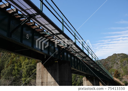 JR四國博美河鐵路大橋 75413330