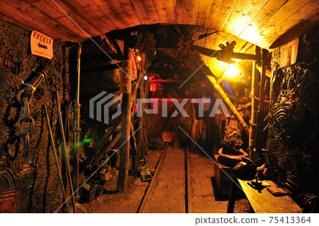 The nostalgia and decoration of the mine The nostalgia and decoration of the mine 75413364