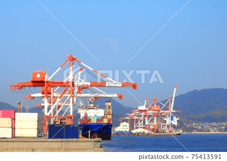 從北九州門司區的Tachinourakaigan第2航站樓側 75413591