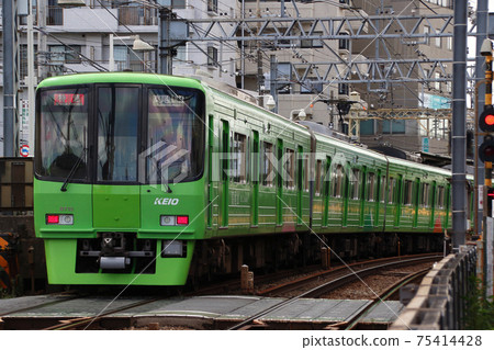 [KO] Keio Takao Line 8000 series (Limited Express: Green Wrapping) 75414428