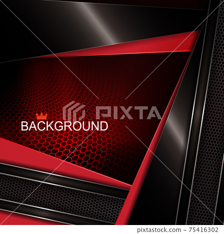 Abstract mesh red background with gradient,...-插圖素材 [75416302] - PIXTA圖庫