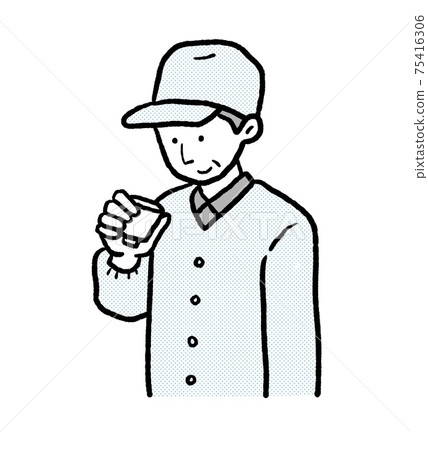 一位老人森的插圖 一位老人森的插圖 75416306