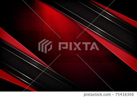 Abstract textured red background with gradient, oblique mesh frames with edging Abstract textured red background with gradient, oblique mesh frames with edging 75416308
