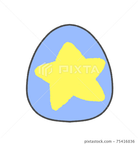 Cute Easter eggs with POP 75416836