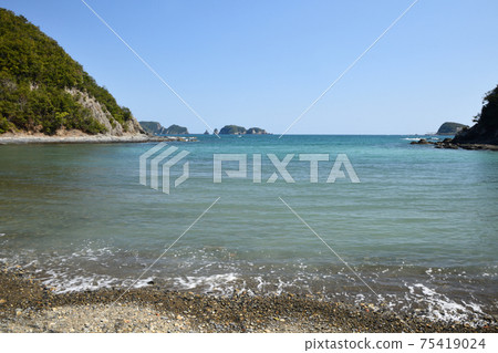 漂浮在森浦灣的奇之松島風景（從那勝浦自行車道出發） 75419024