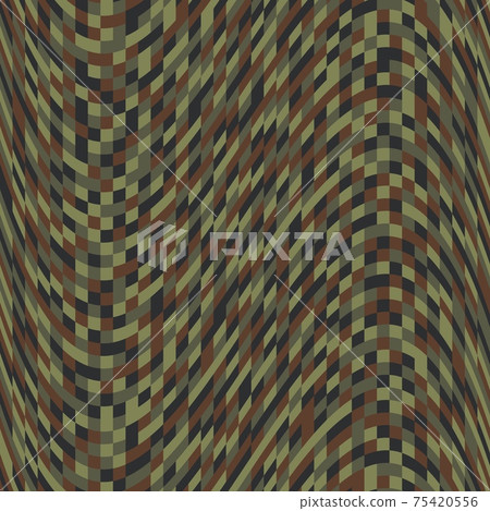 Abstract military or hunting camouflage seamless pattern background 75420556