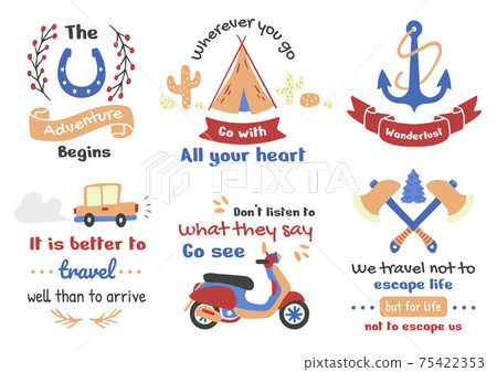 Vintage illustration Vector for banner 75422353