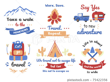 Vintage illustration Vector for banner 75422356