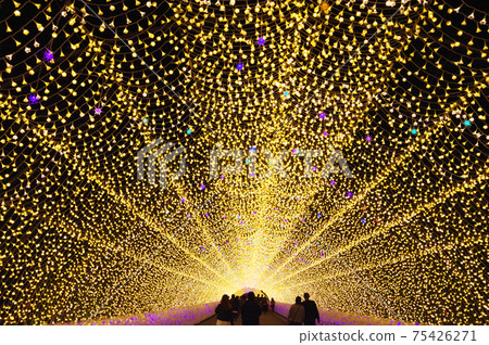 納巴納之裡照明燈隧道隧道 75426271