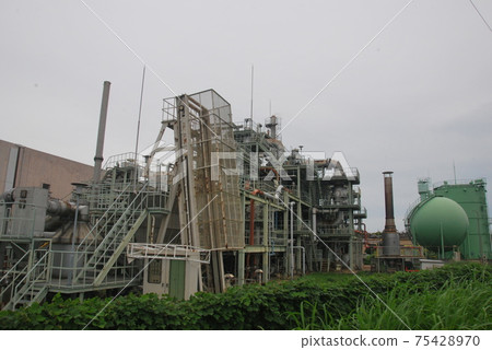 Fortress-like factory 75428970