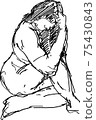 Female croquis 75430843