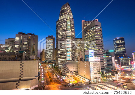 《Tokyo》 Shinjuku subcenter/city night view 75433653