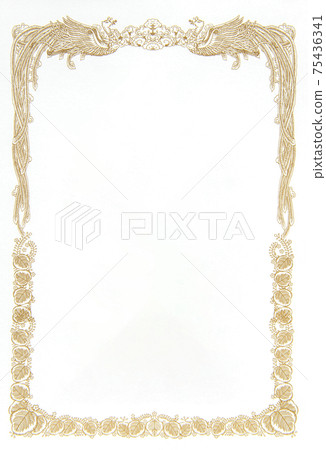 Certificate frame Certificate frame 75436341