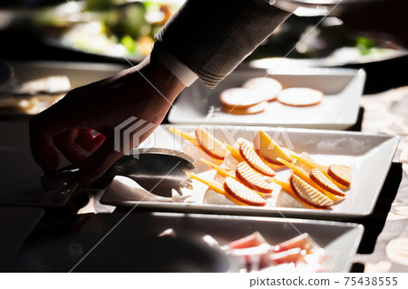 Western-style dinner buffet buffet 75438555