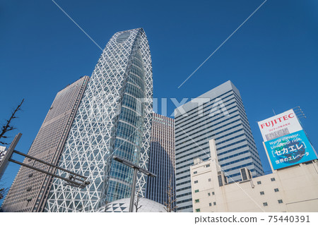 [新宿分中心模式學園角館塔和新宿中心大樓的摩天大樓] 75440391