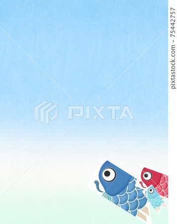 Carp streamer background-there are multiple variations Carp streamer background-there are multiple variations 75442757