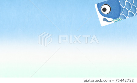 Carp streamer background-there are multiple variations 75442758