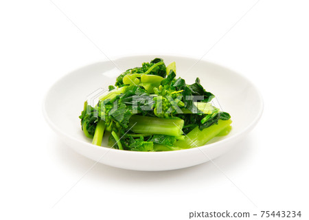 Soaked flower wasabi 75443234