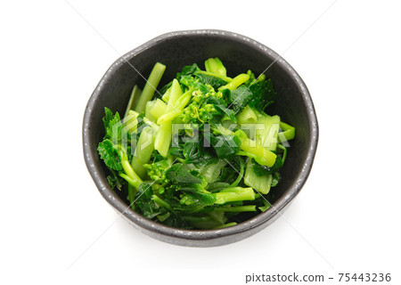 Soaked flower wasabi 75443236