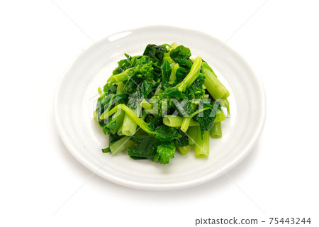 Soaked flower wasabi 75443244