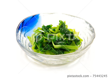 Soaked flower wasabi 75443245