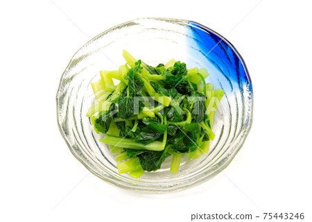 Soaked flower wasabi 75443246