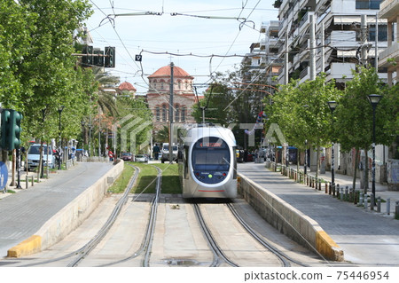Athens tram greece 75446954