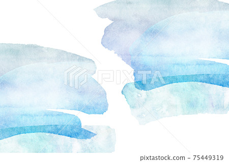 水彩油墨微弱流血 75449319