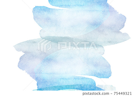 Watercolor ink faint bleeding 75449321