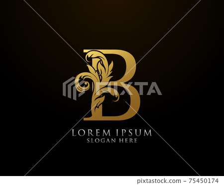 Classic M Letter Icon. Luxury Gold alphabet - Stock Illustration  [75450166] - PIXTA